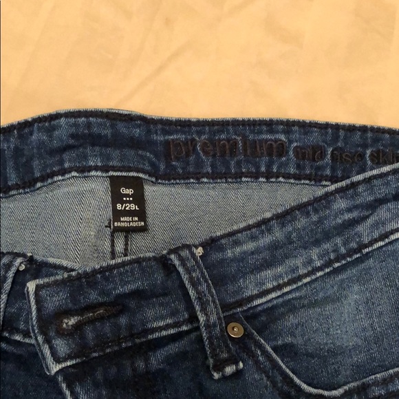 Gap premium skinny jeans 8/29 Long - Picture 2 of 4